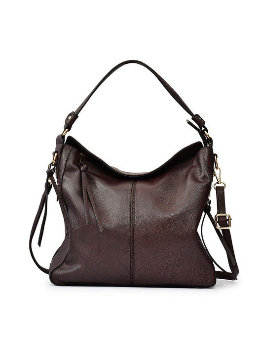For The Beautiful You Handbags - Maroon - view 2