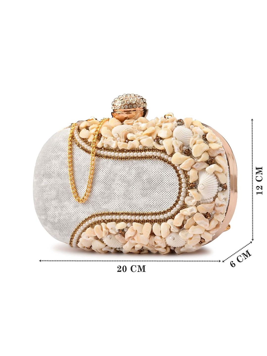 For The Beautiful You Clutches - White - view 7