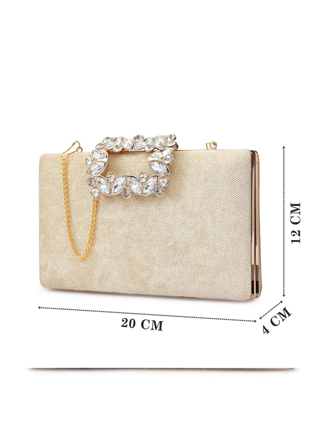 For The Beautiful You Clutches - Cream - view 6