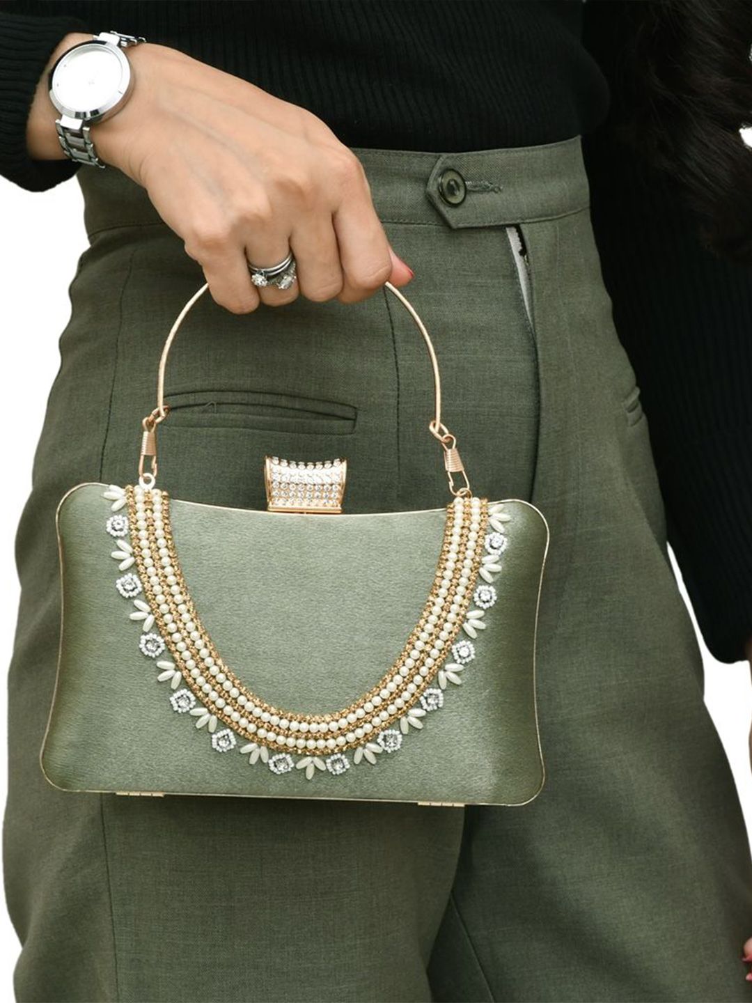 For The Beautiful You Clutches - Green - view 6