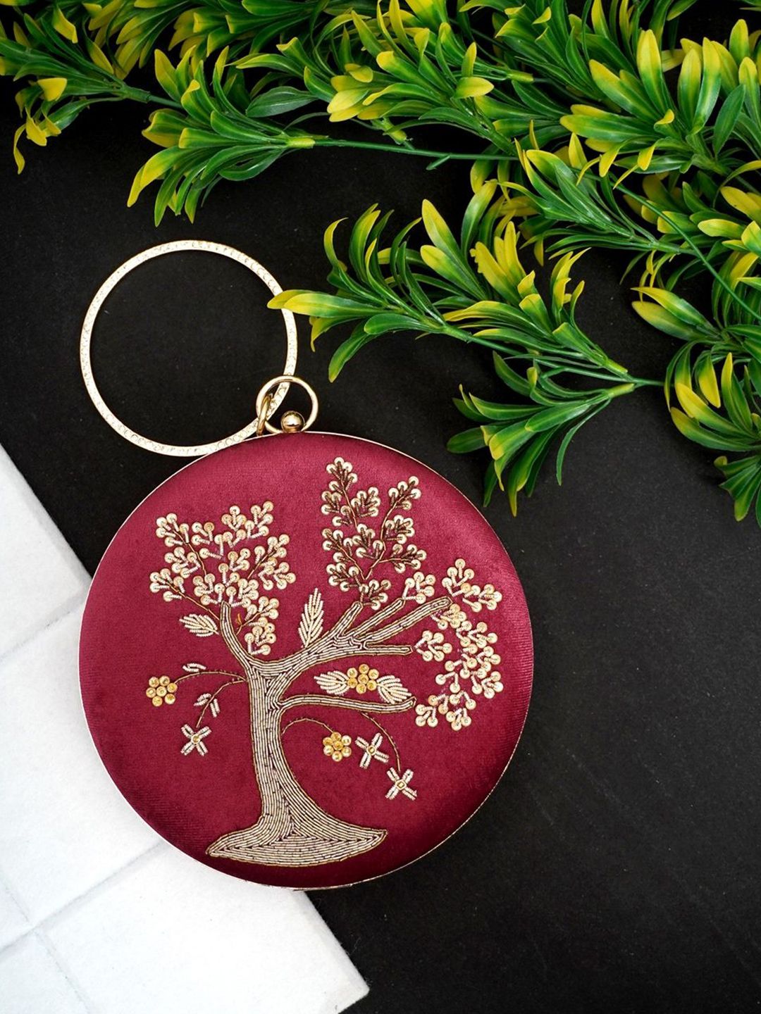 For The Beautiful You Clutches - Red