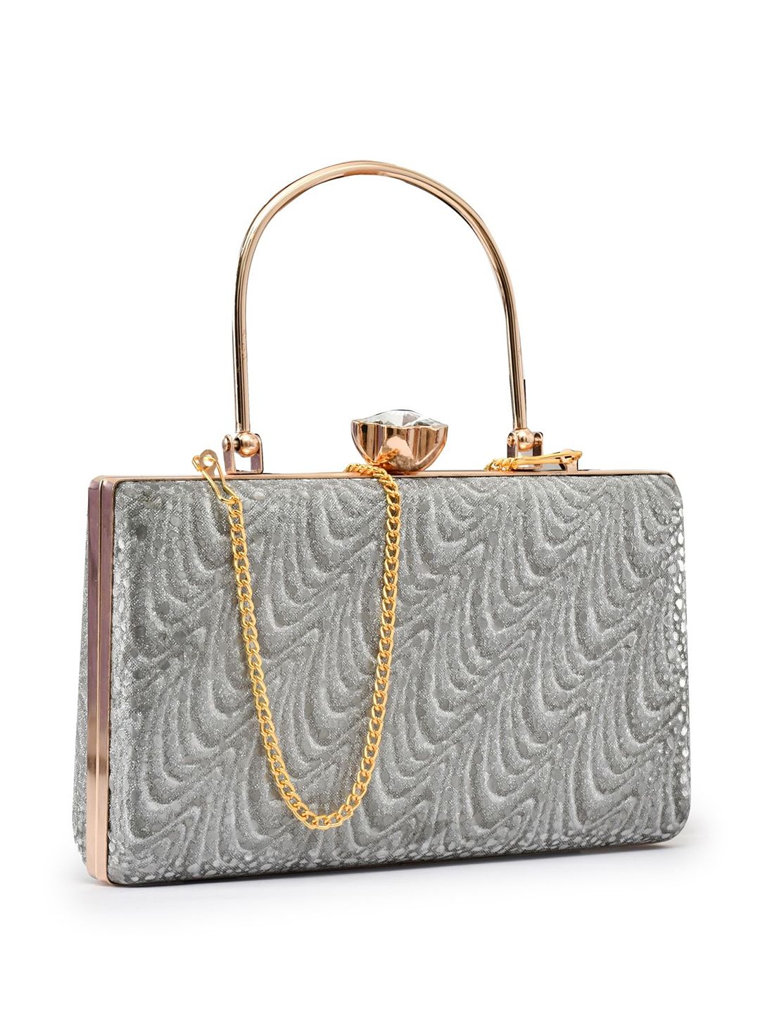 For The Beautiful You Clutches - Grey - view 3