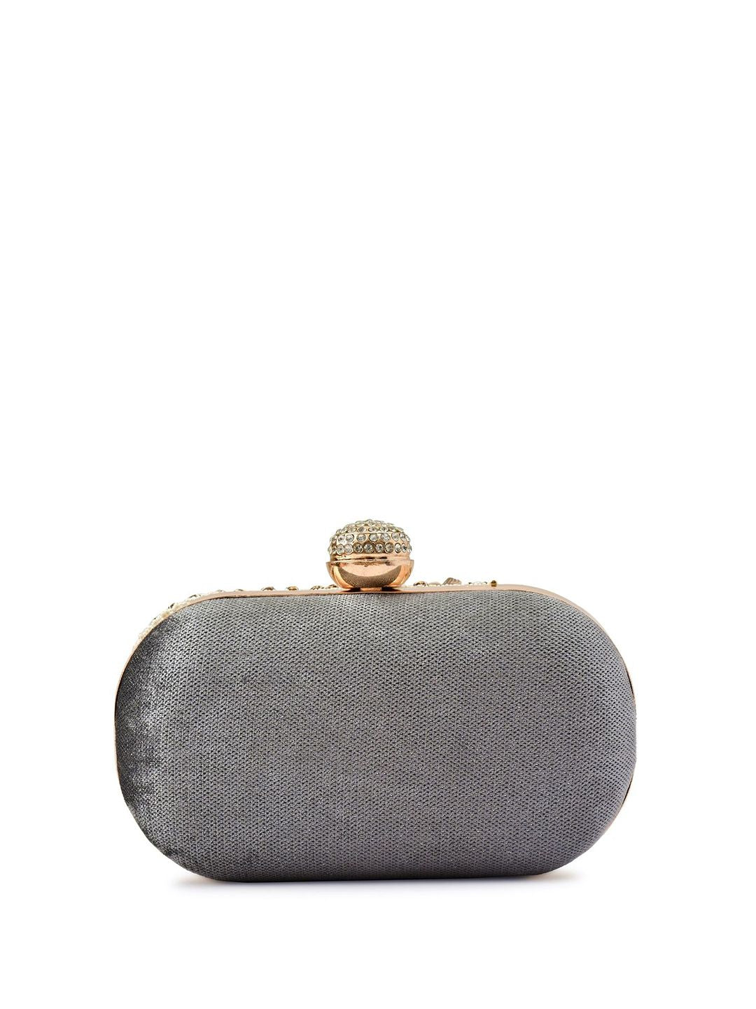 For The Beautiful You Clutches - Grey - view 3