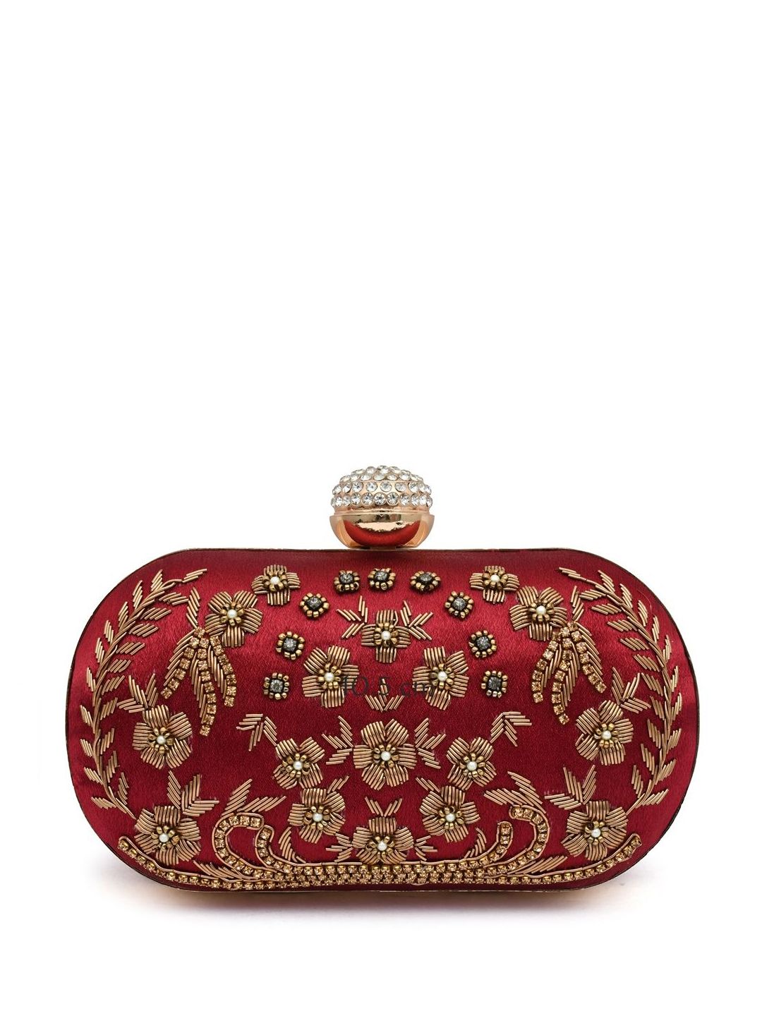 For The Beautiful You Clutches - Maroon - view 2