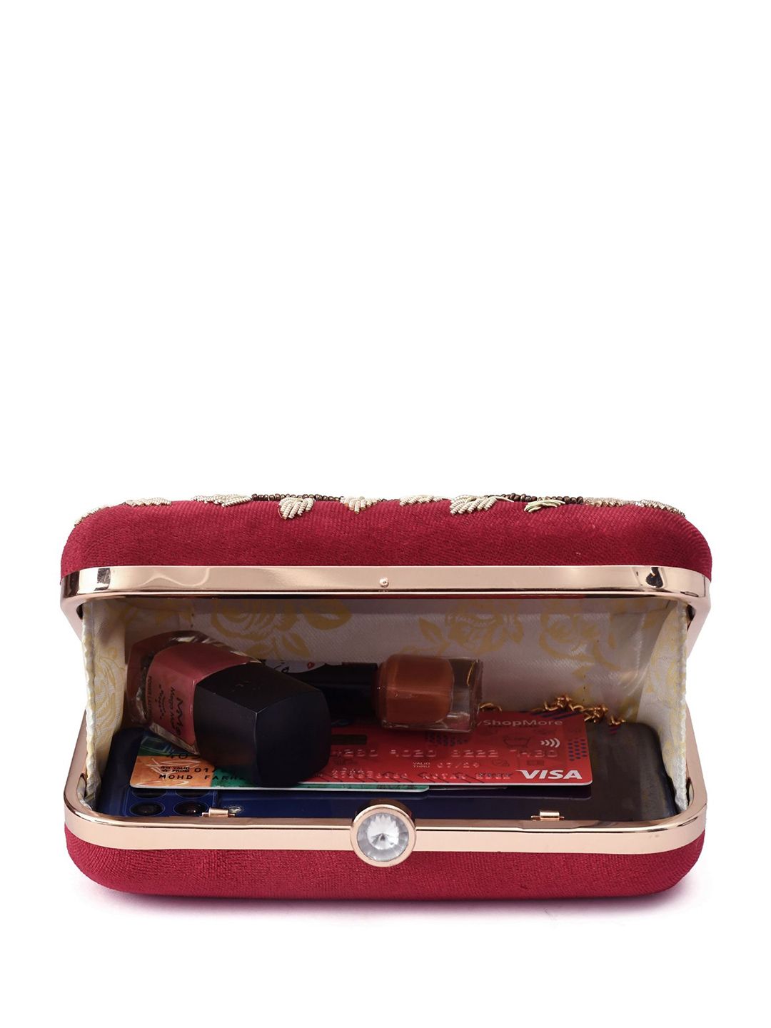 For The Beautiful You Clutches - Red - view 4