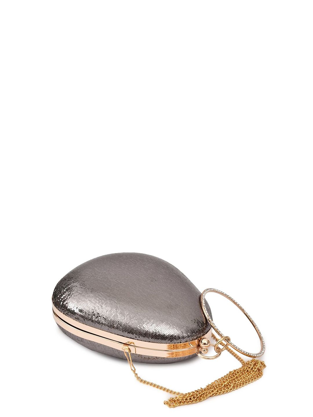 For The Beautiful You Clutches - Grey - view 3
