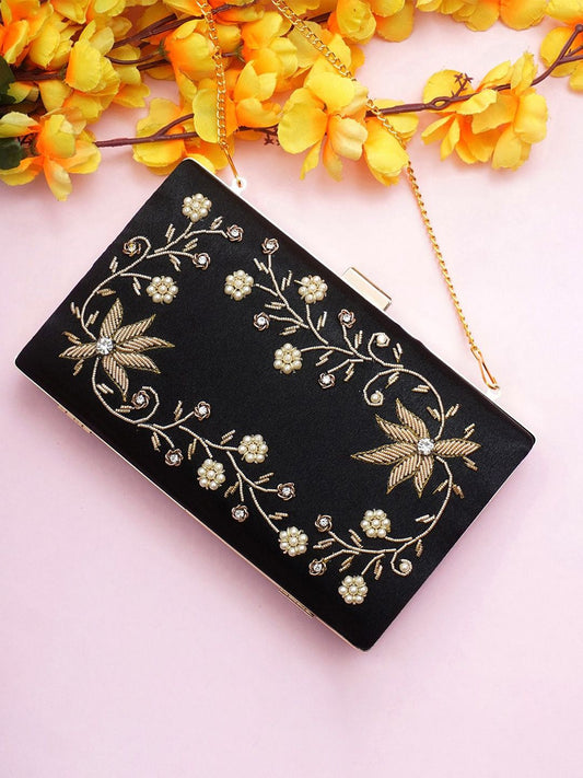 For The Beautiful You Clutches - Black
