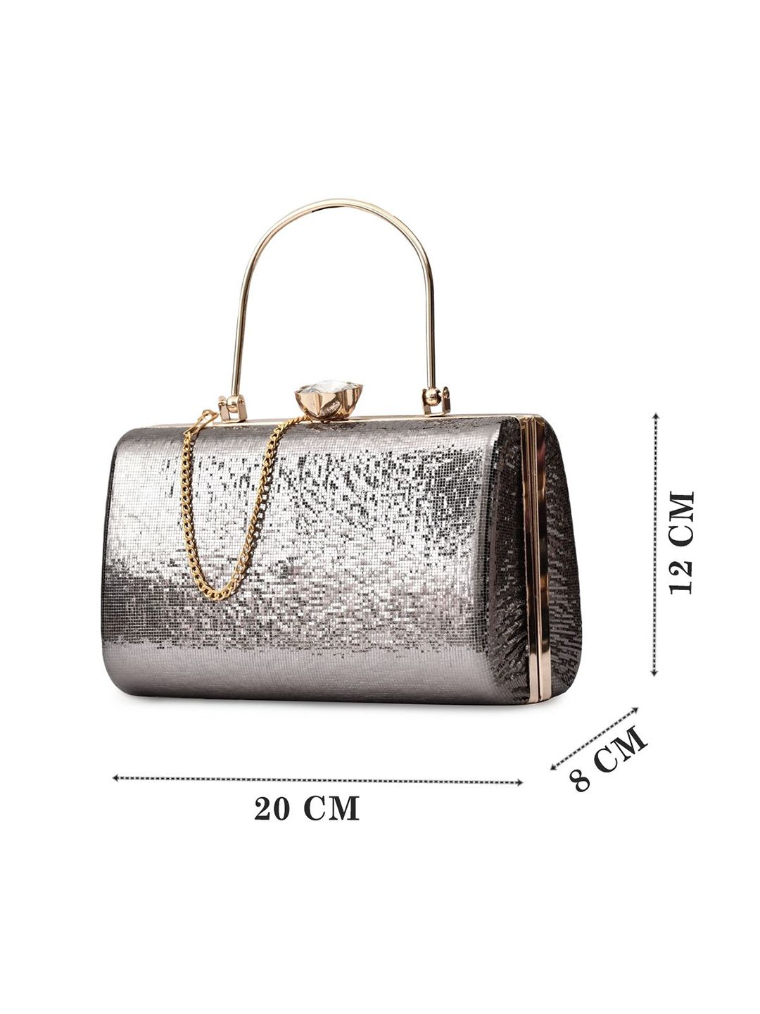 For The Beautiful You Clutches - Grey - view 6