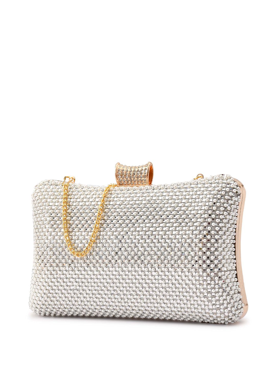 For The Beautiful You Clutches - Silver - view 2