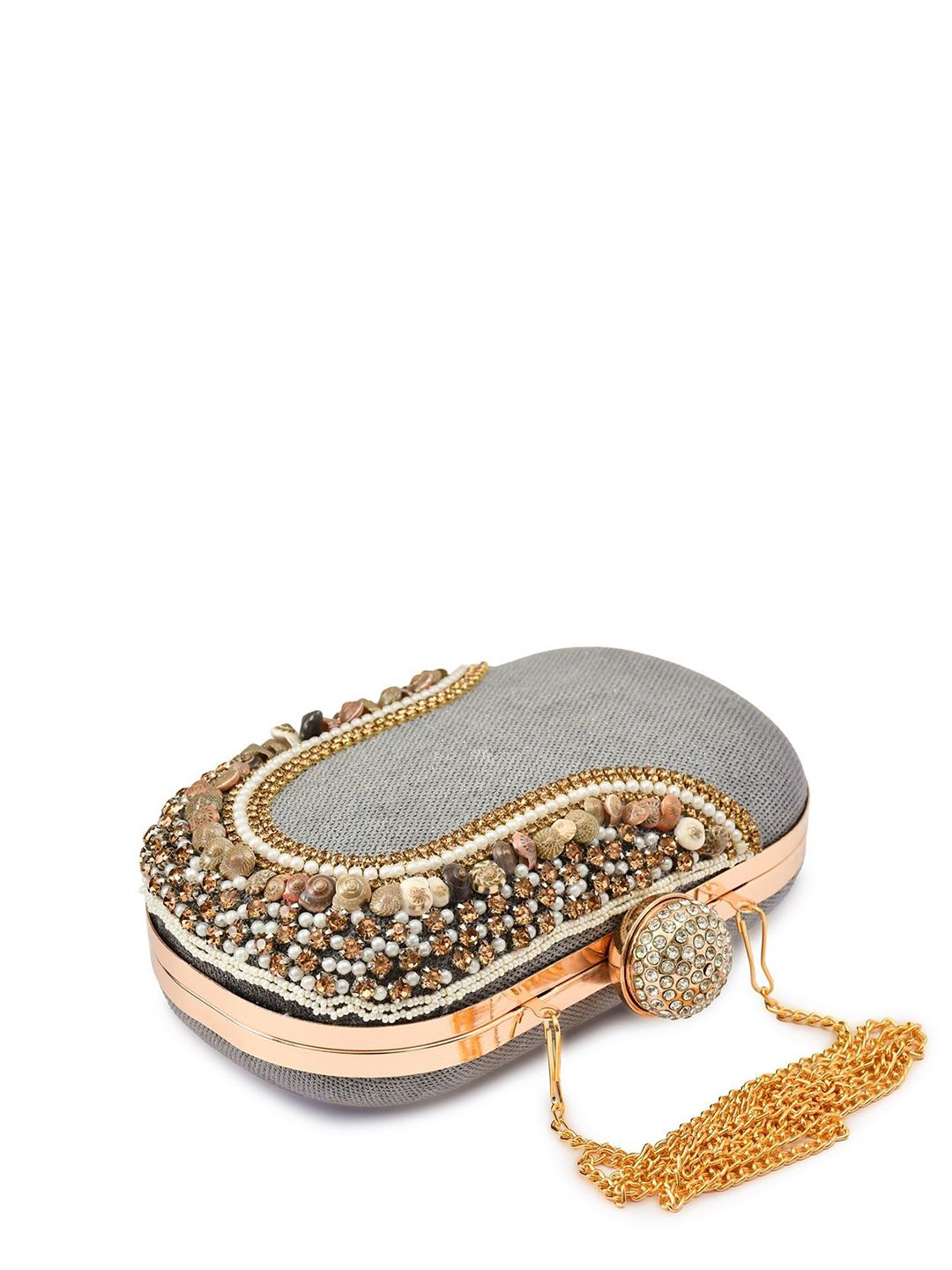 For The Beautiful You Clutches - Grey - view 4