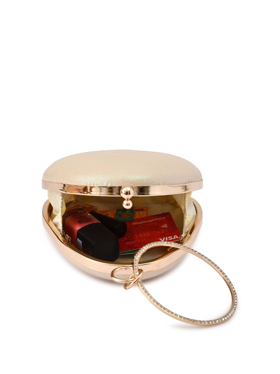For The Beautiful You Clutches - Cream - view 4