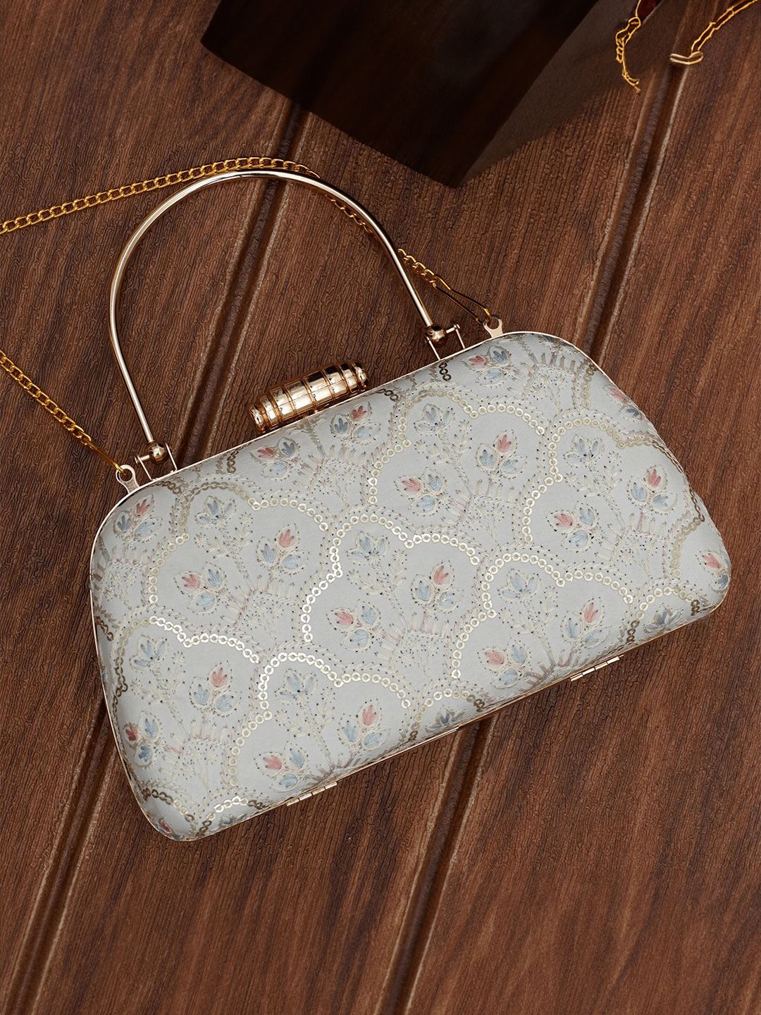 For The Beautiful You Clutches - White