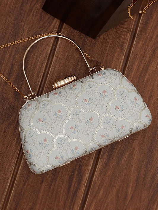 For The Beautiful You Clutches - White