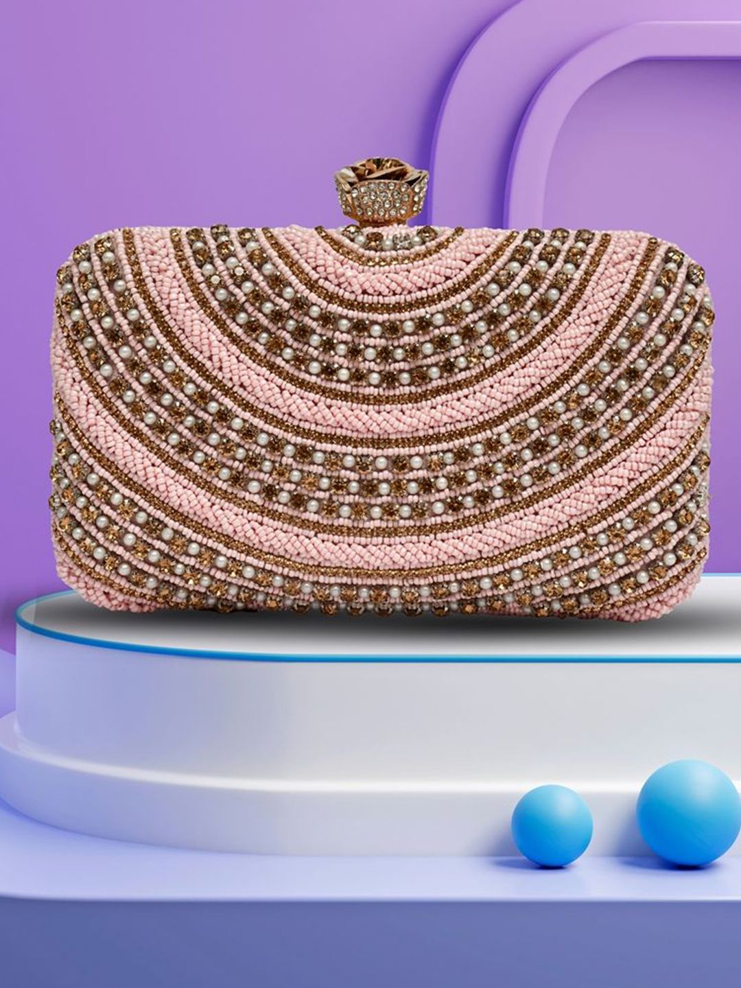For The Beautiful You Clutches - Pink
