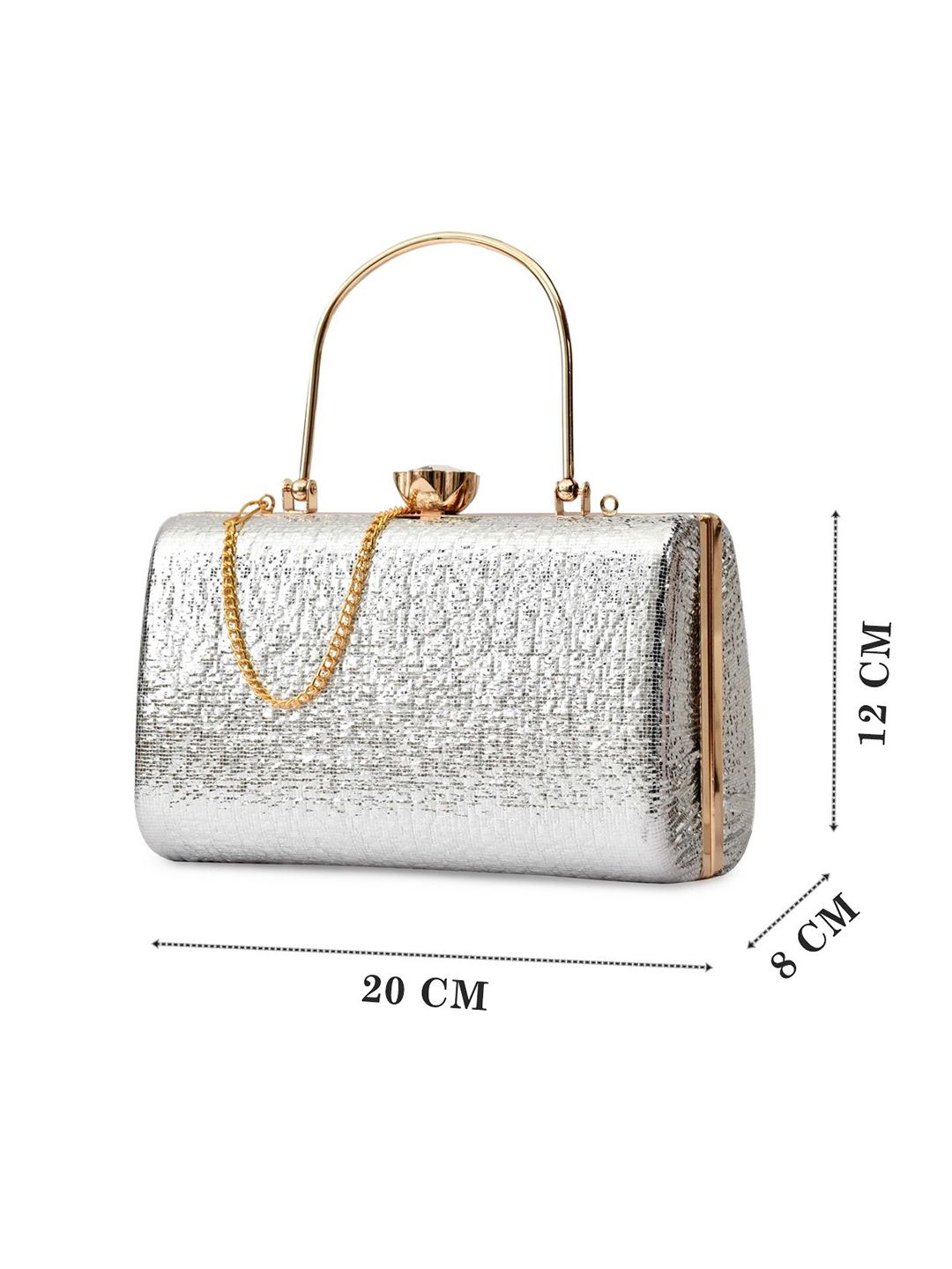 For The Beautiful You Clutches - Silver - view 6