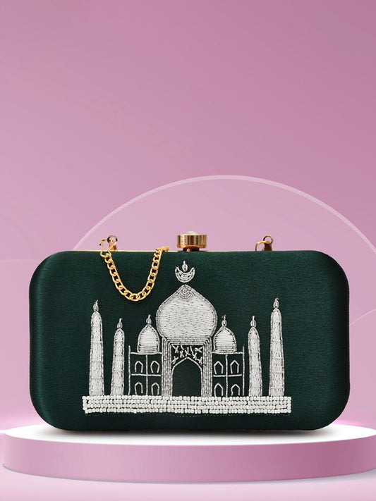 For The Beautiful You Clutches - Green