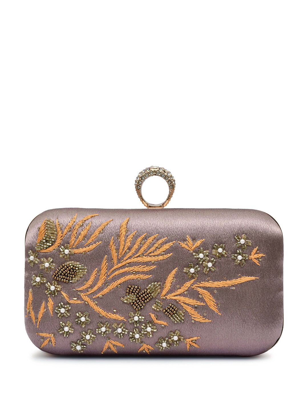 For The Beautiful You Clutches - Grey - view 2