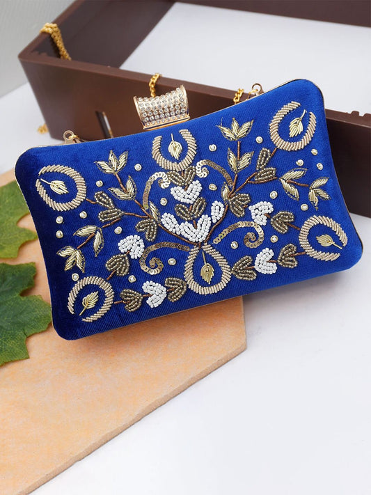 For The Beautiful You Clutches - Blue