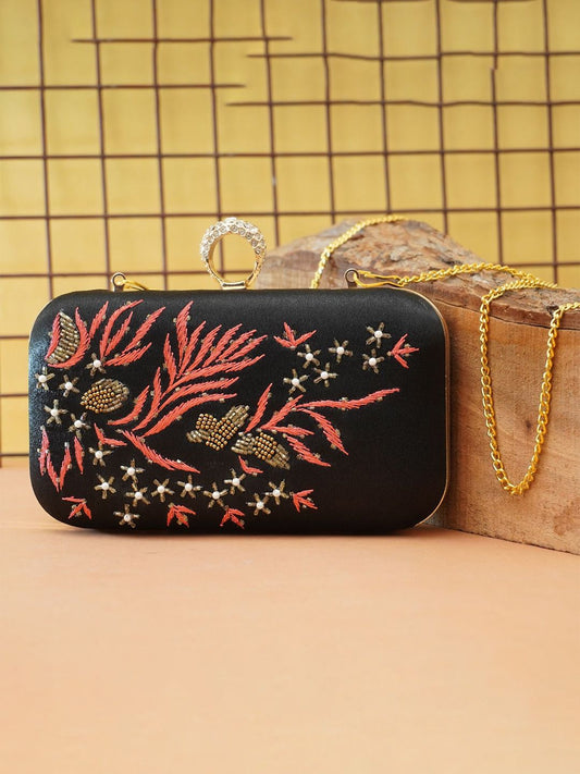 For The Beautiful You Clutches - Black