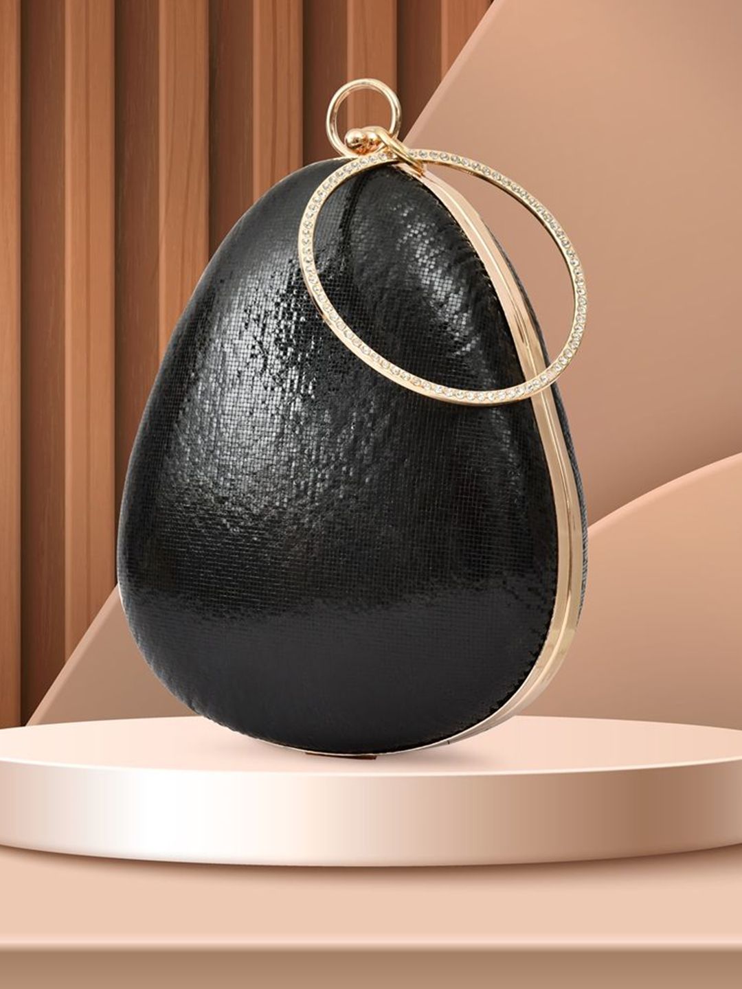 For The Beautiful You Clutches - Black