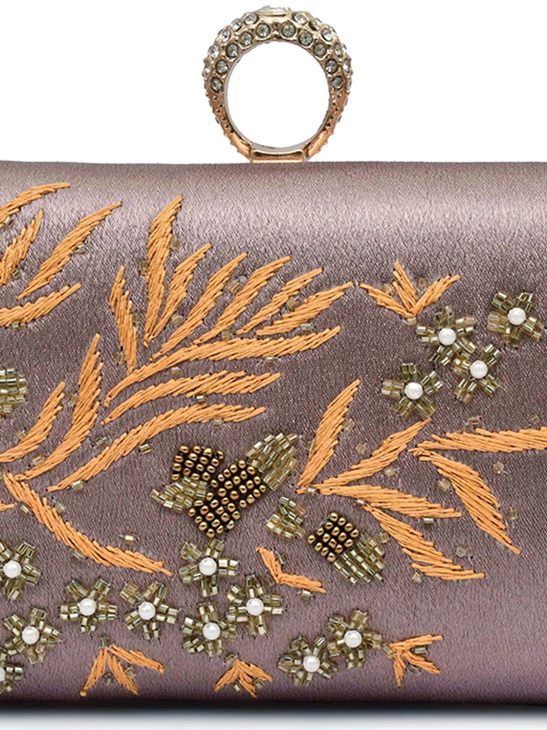 For The Beautiful You Clutches - Grey - view 6