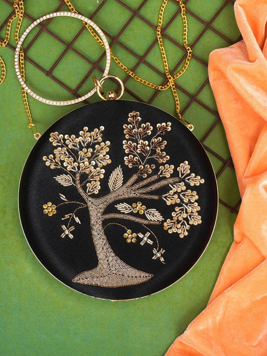 For The Beautiful You Clutches - Black