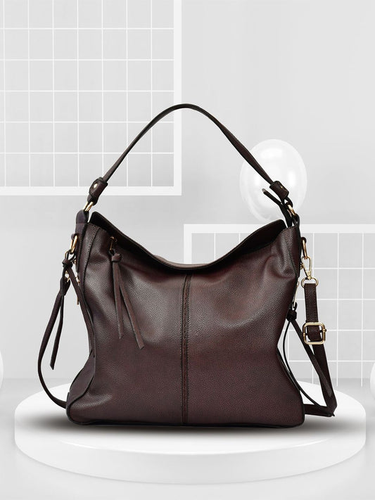 For The Beautiful You Handbags - Maroon