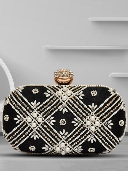 For The Beautiful You Clutches - Black