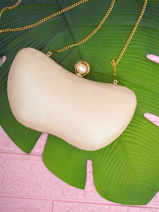 For The Beautiful You Clutches - Cream