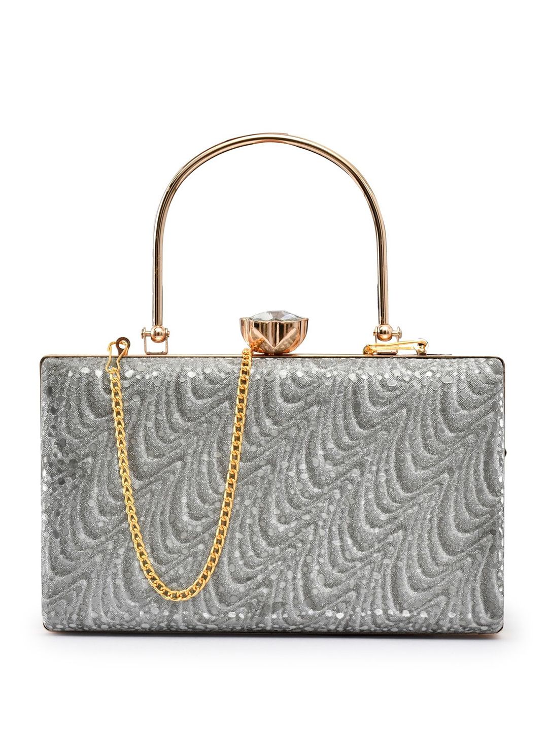 For The Beautiful You Clutches - Grey - view 2