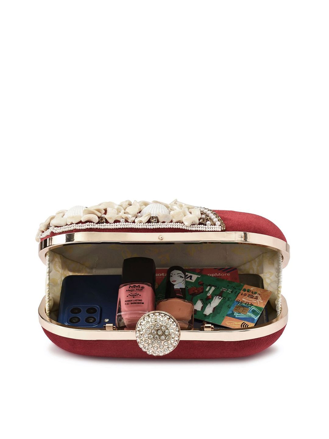 For The Beautiful You Clutches - Red - view 5