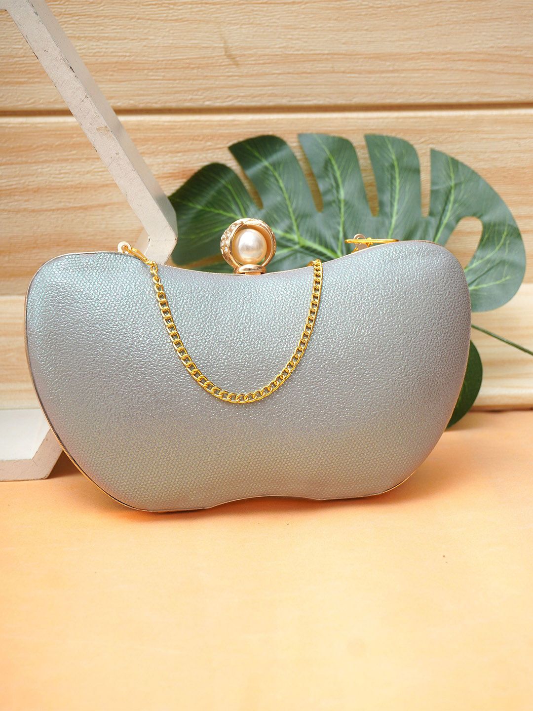 For The Beautiful You Clutches - Grey