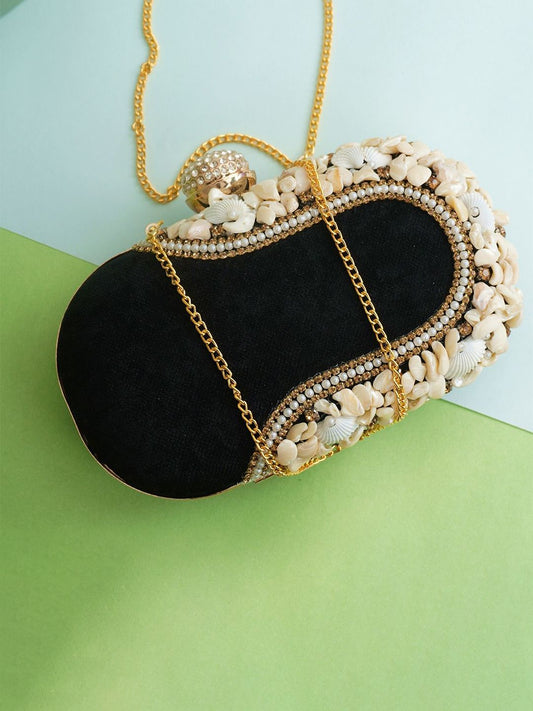For The Beautiful You Clutches - Black
