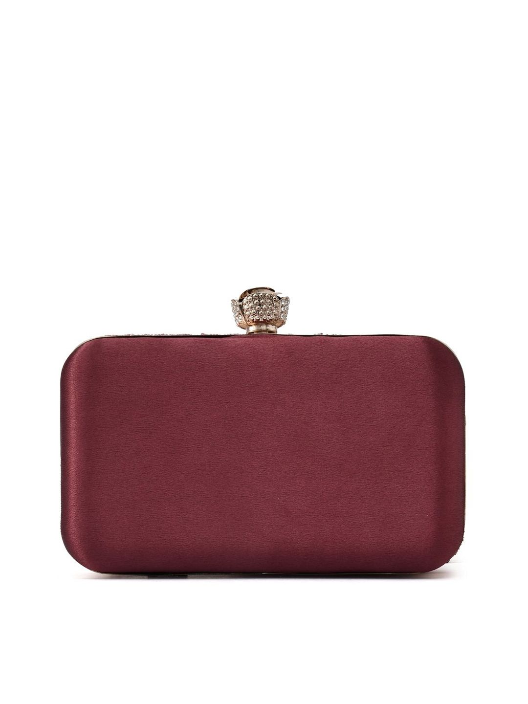 For The Beautiful You Clutches - Maroon - view 3