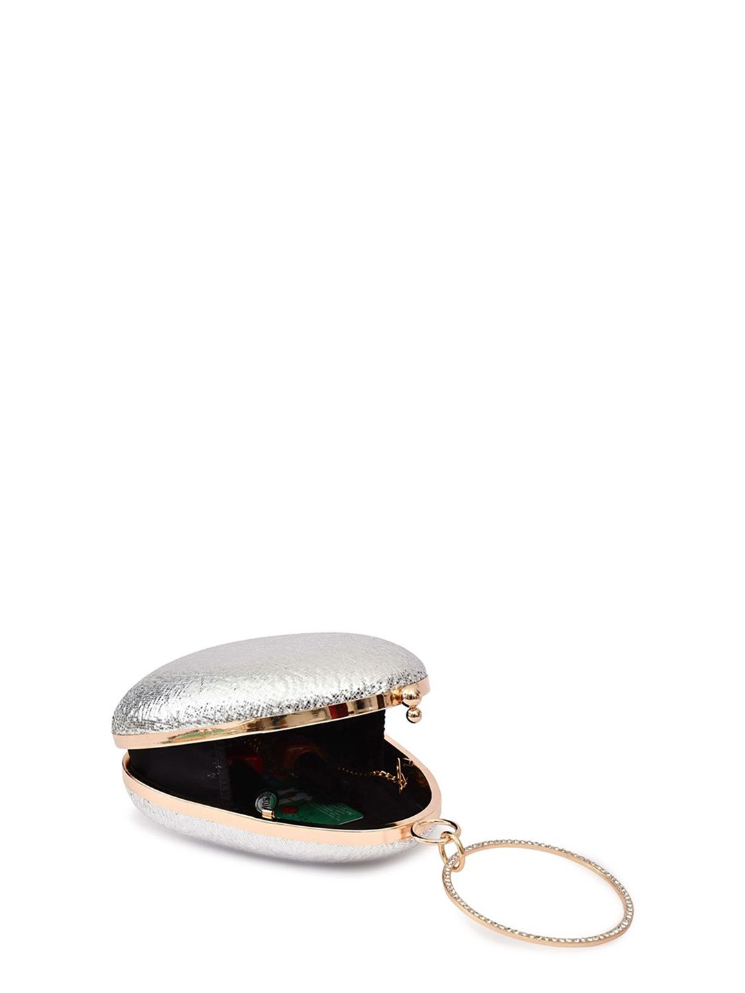 For The Beautiful You Clutches - Silver - view 4