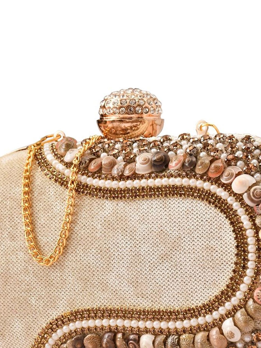 For The Beautiful You Clutches - Cream - view 6