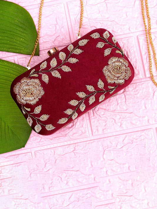For The Beautiful You Clutches - Red