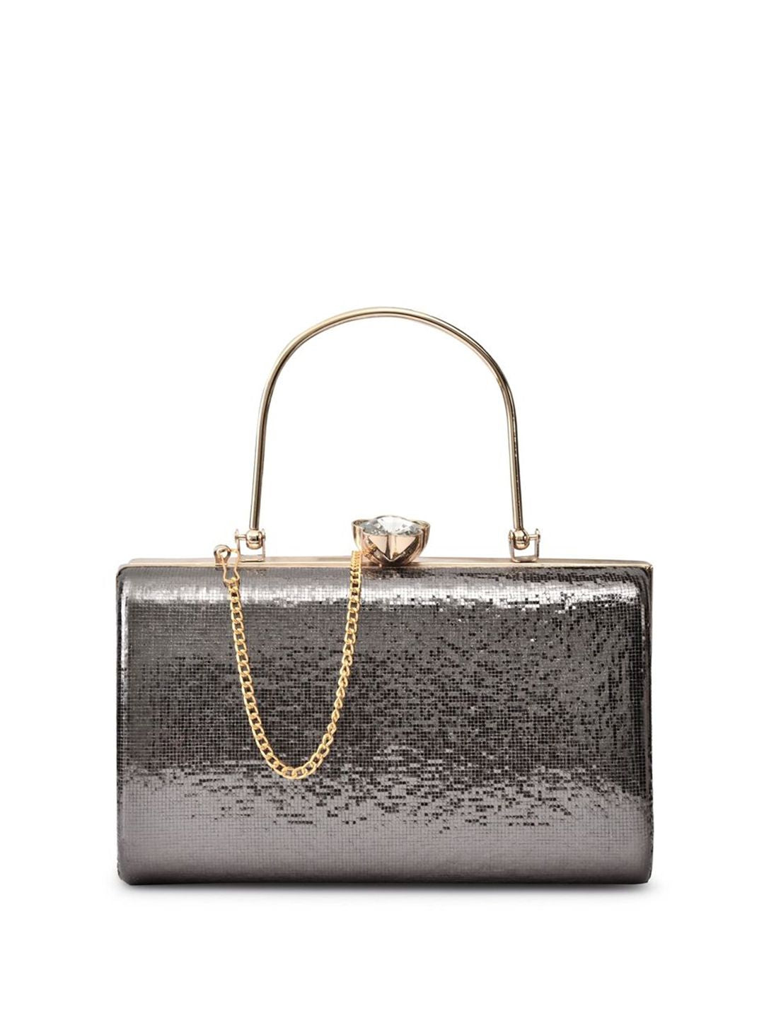 For The Beautiful You Clutches - Grey - view 2