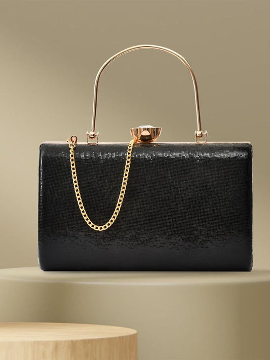 For The Beautiful You Clutches - Black