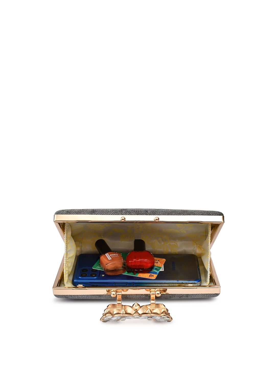 For The Beautiful You Clutches - Grey - view 5