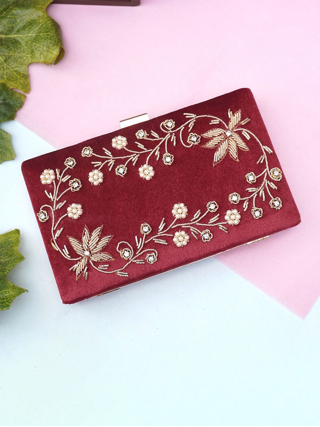 For The Beautiful You Clutches - Red