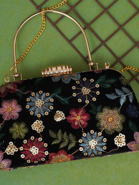 For The Beautiful You Clutches - Black