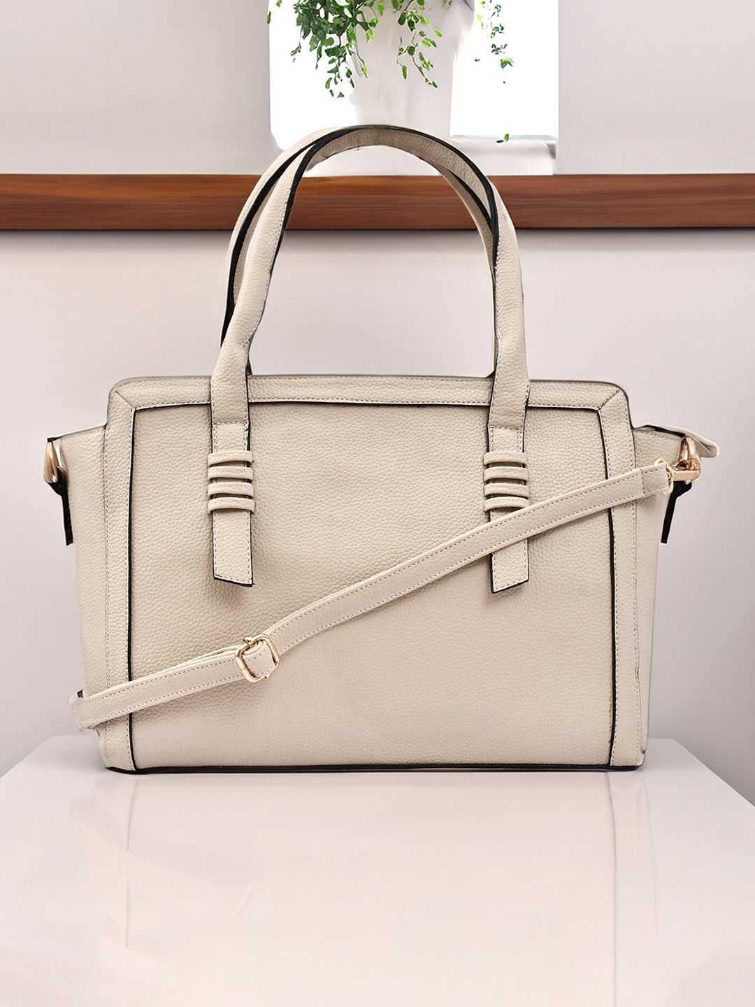 For The Beautiful You Handbags - Cream