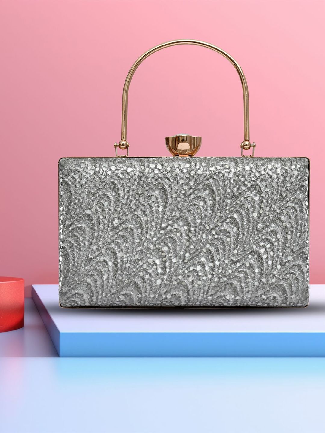 For The Beautiful You Clutches - Grey