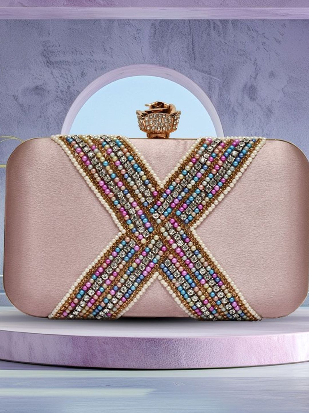 For The Beautiful You Clutches - Pink