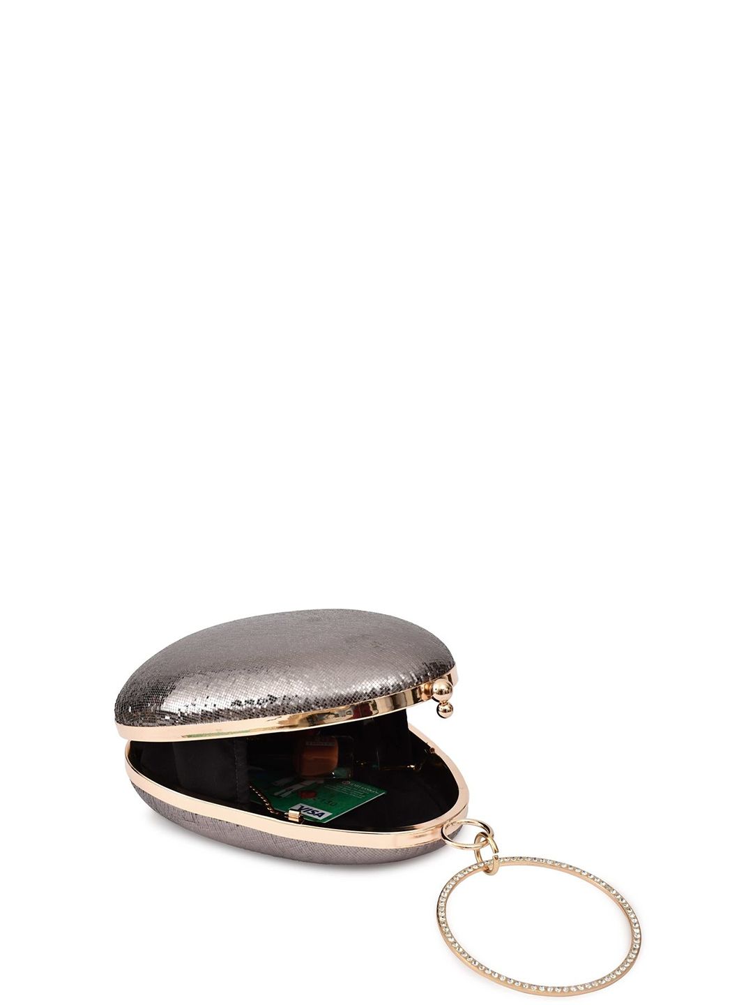 For The Beautiful You Clutches - Grey - view 4