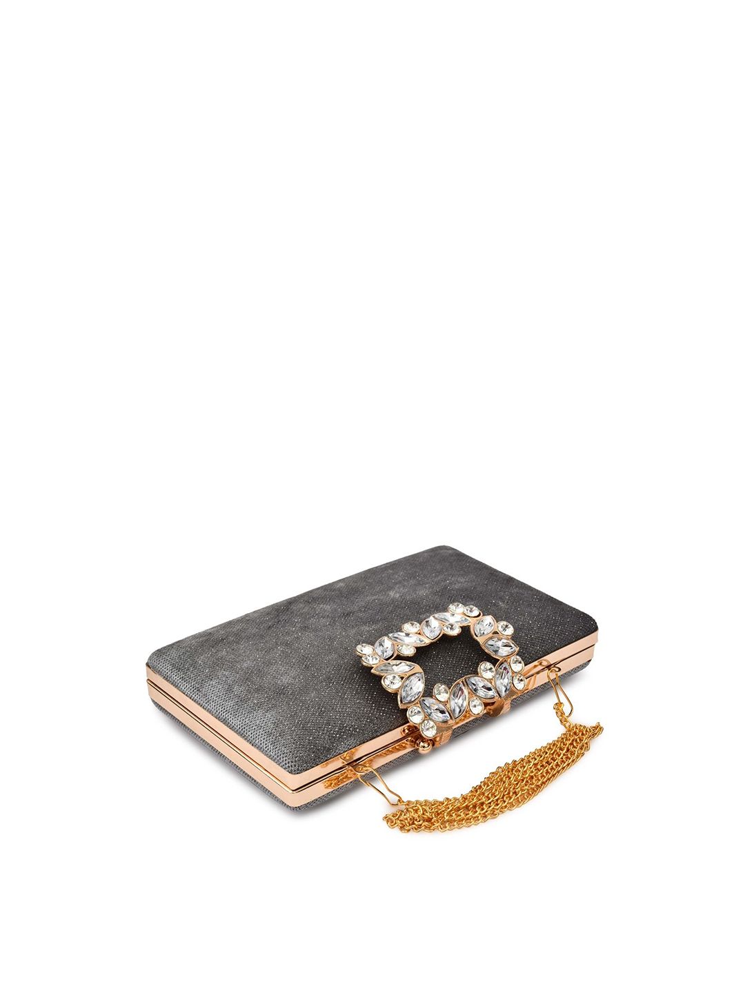 For The Beautiful You Clutches - Grey - view 4