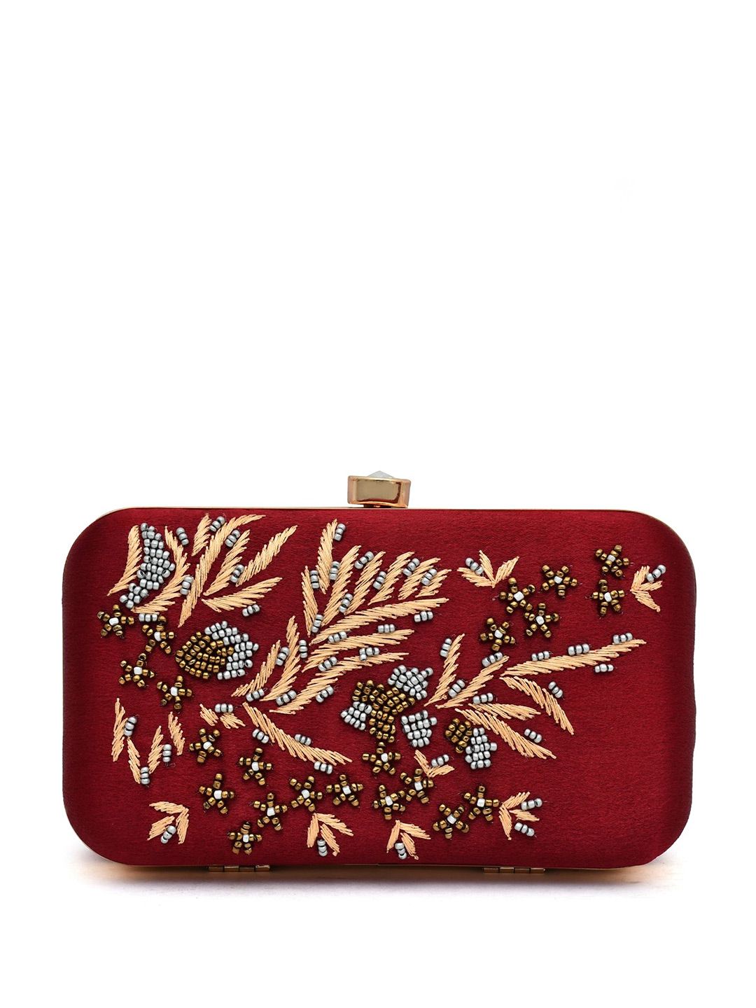 For The Beautiful You Clutches - Maroon - view 2