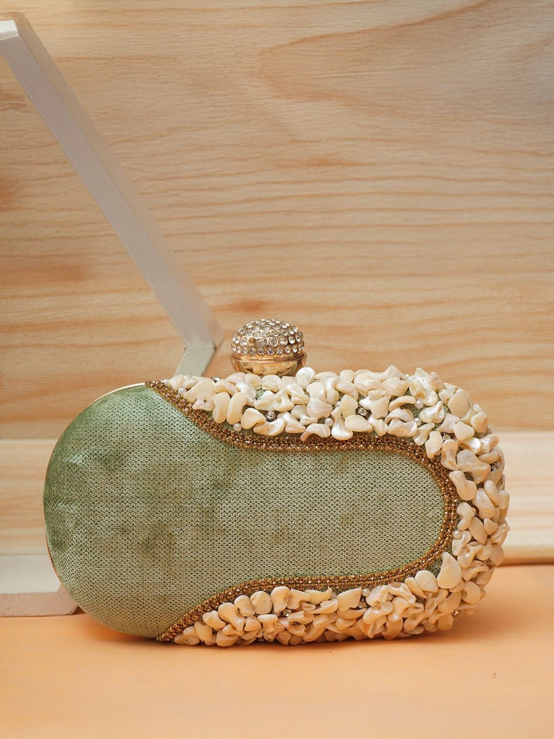 For The Beautiful You Clutches - Green