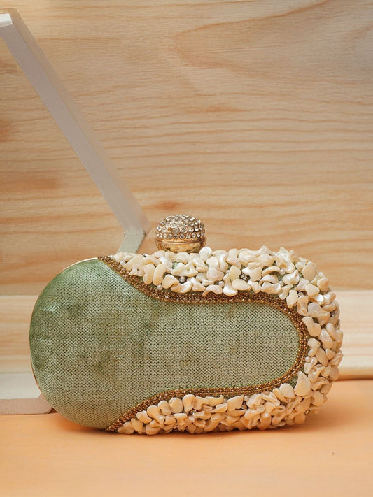 For The Beautiful You Clutches - Green